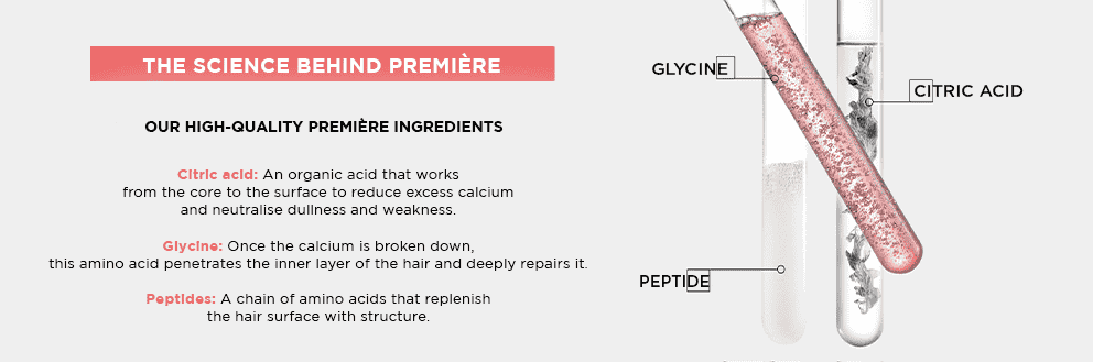 Ingredients, citric acid, glycine, peptides