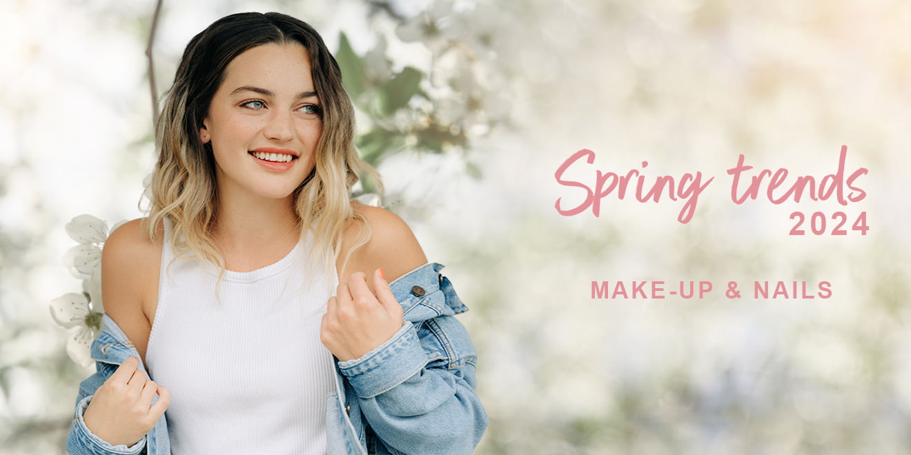 Spring trends 2024 for make-up and nails