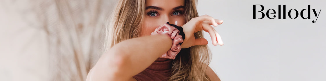 Seiden-Scrunchies