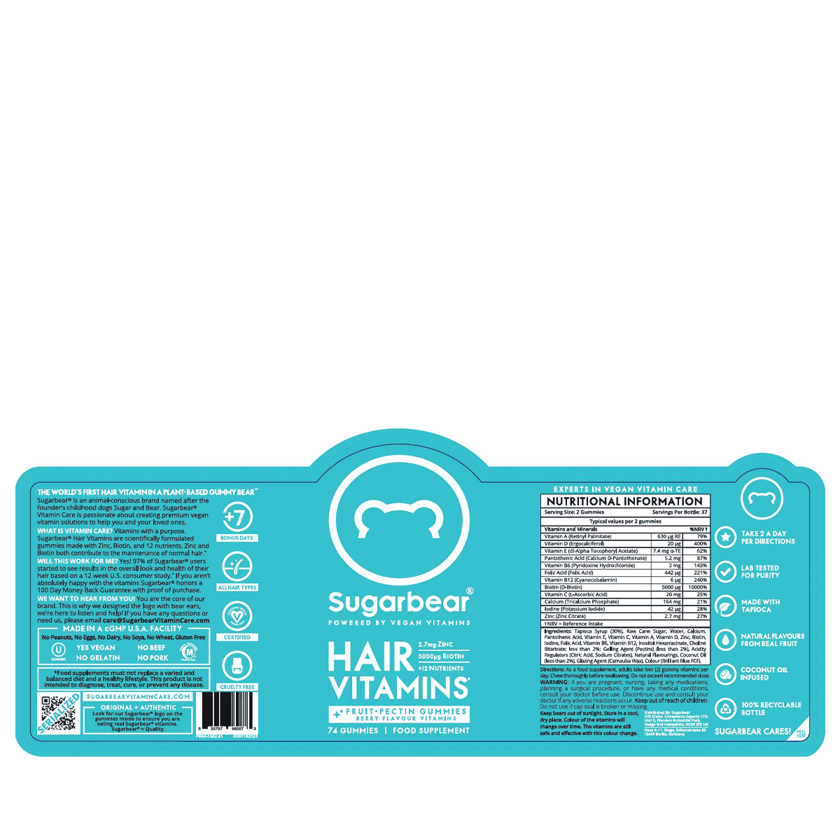 SugarBearHair - Hair Vitamins | haar-shop.ch