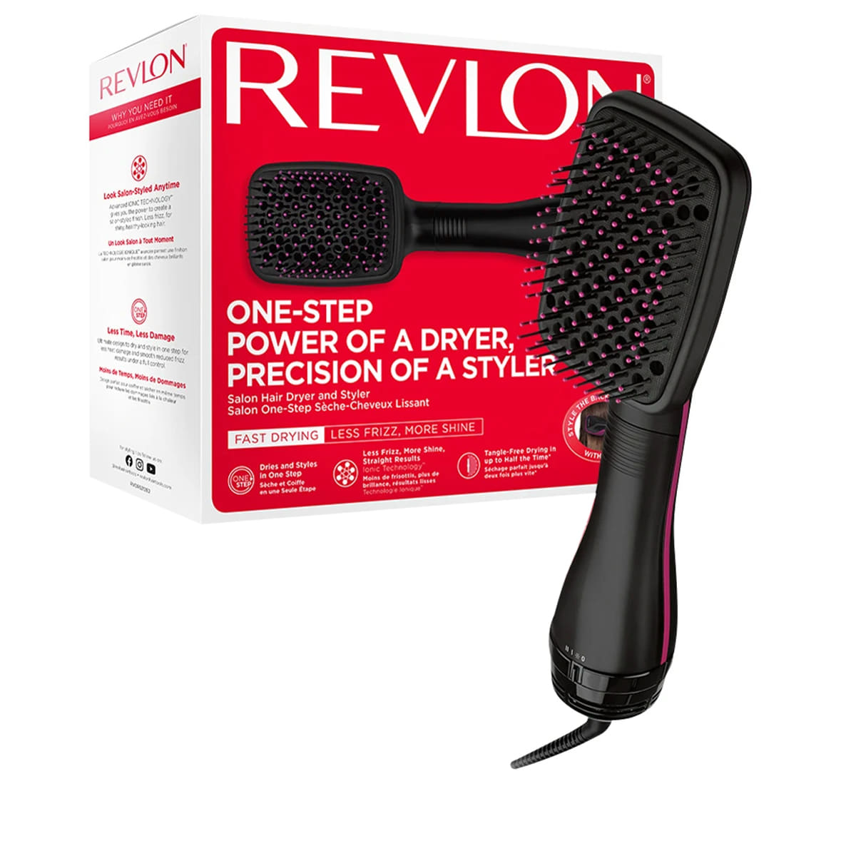Revlon Professional Pro Collection Salon One Step Thermal Paddle Brush haar shop.ch