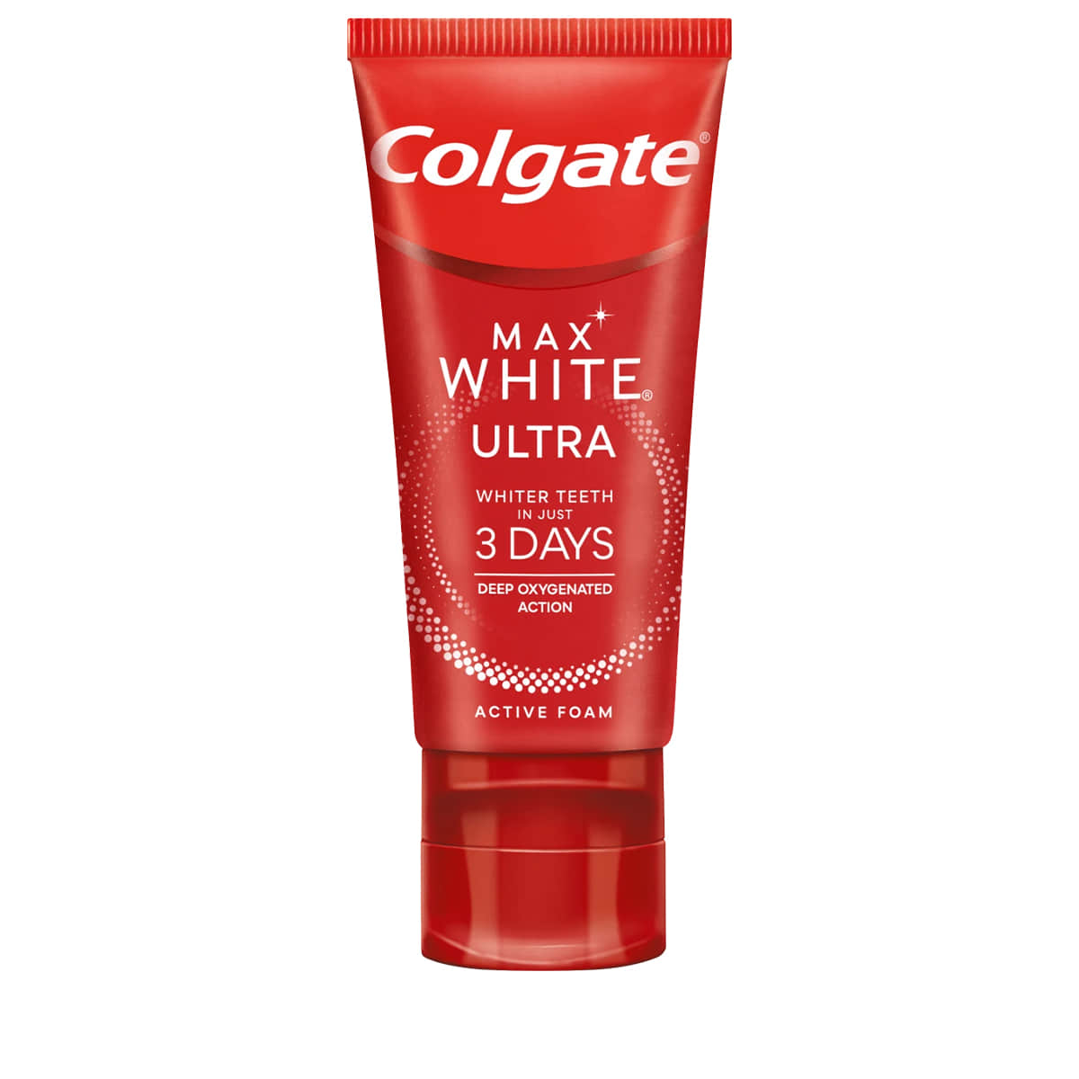 Colgate - Max White Active Foam Toothpaste •
