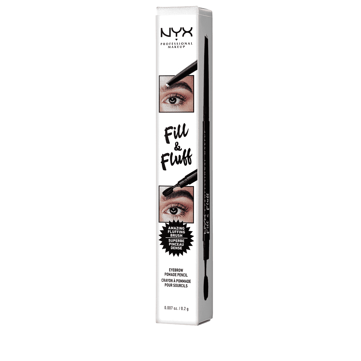 Eyebrow outlet wax pencil