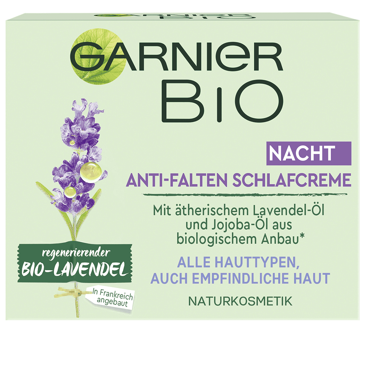 • Anti-Falten Lavendel • Garnier Nachtpflege