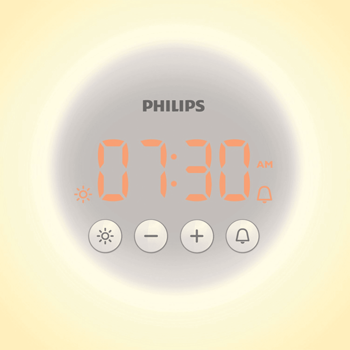 Philips • Luce di risveglio bianca HF3500/01 •