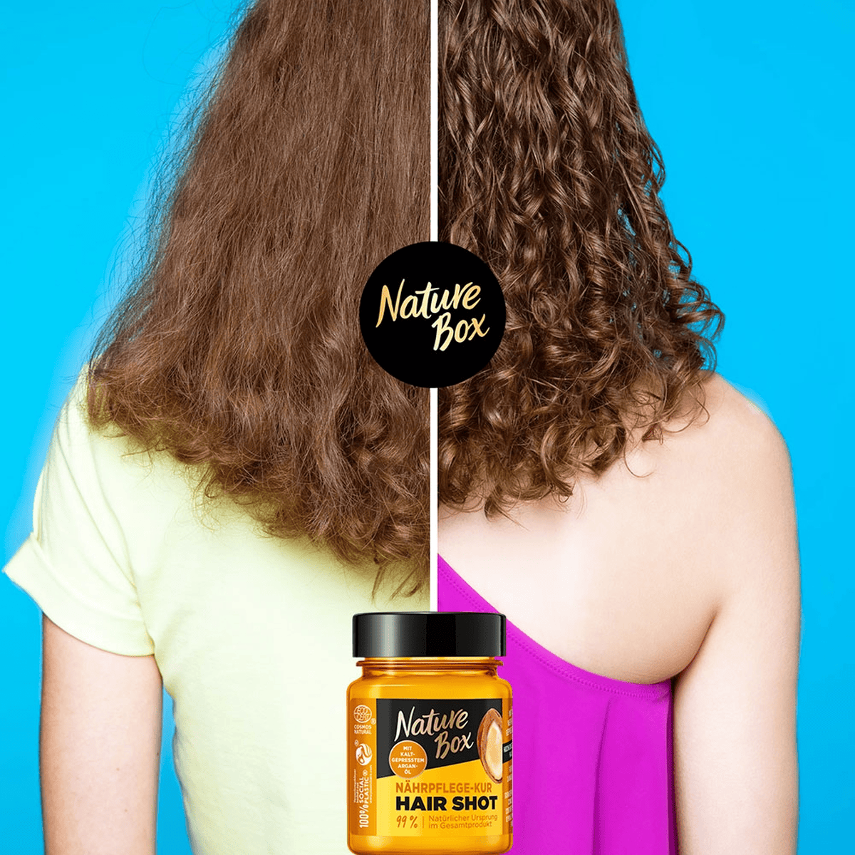 Nature Box - Nourishing hair shot •