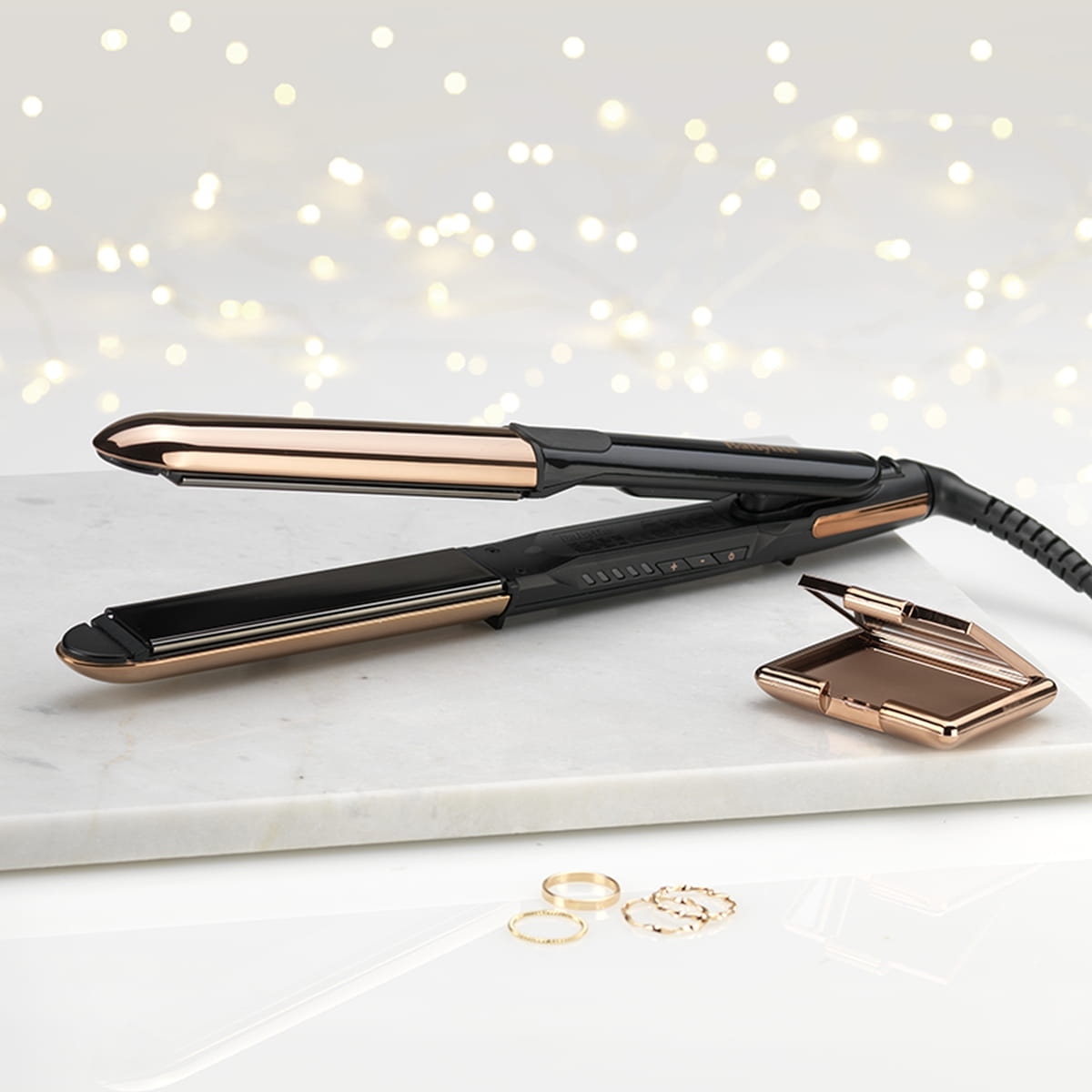 BaByliss Paris Hair straightener Straight Curl Brilliance