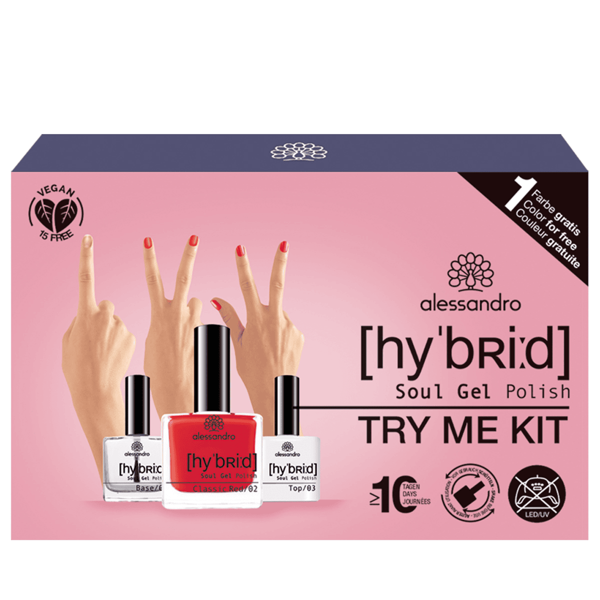 Alessandro - Try Me Set Classic Red •