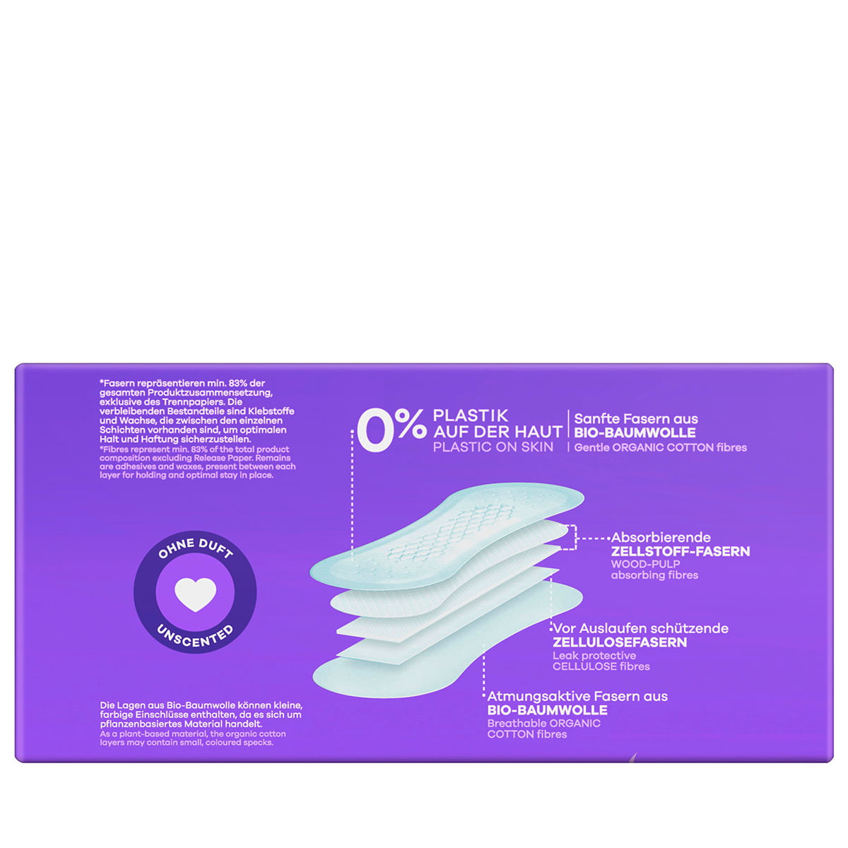 Always Protège-slips Daily Fresh Long En Fibres Végétales, 38