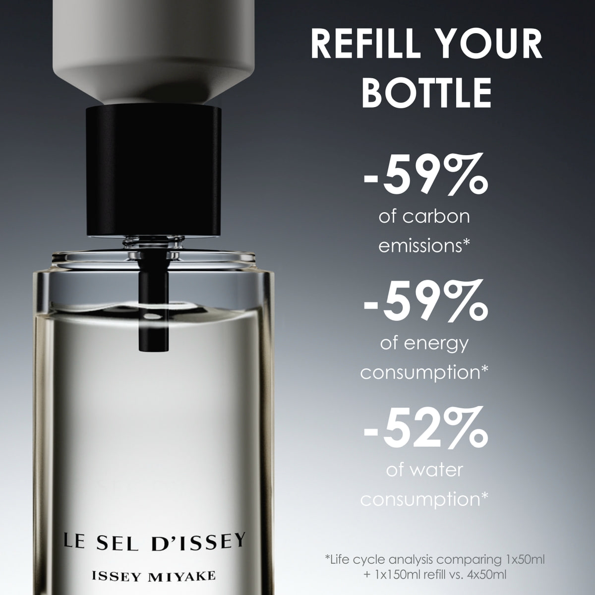 Issey Miyake Le Sel d Issey Eau de Toilette Refill 150 ml haar shop.ch