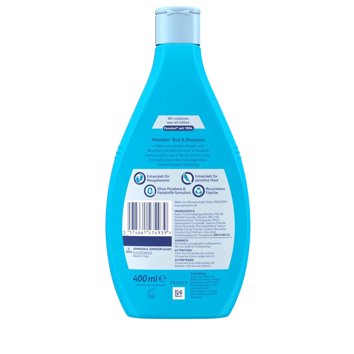 Penaten • Bath and Shampoo 400 ml