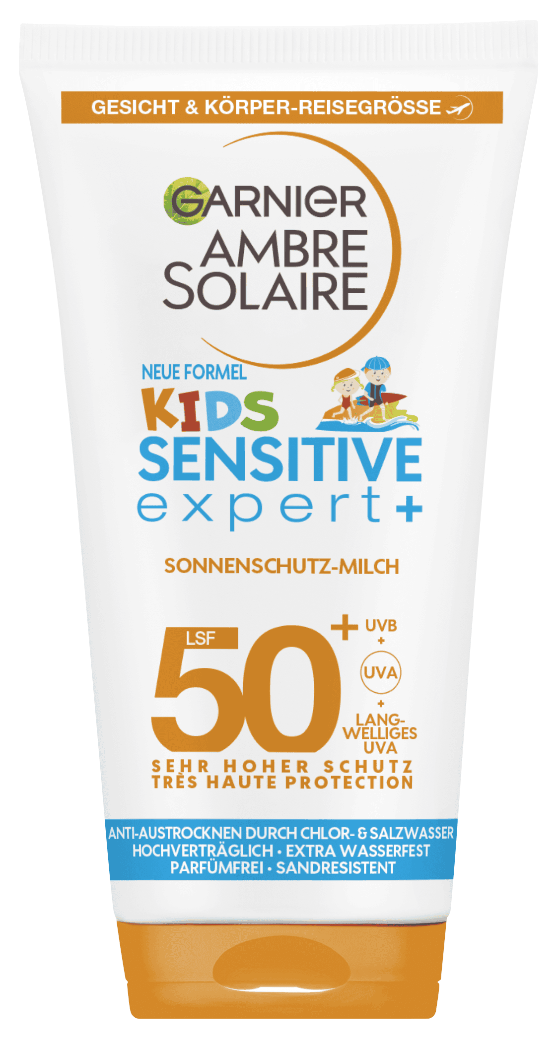 Garnier - Ambre Solaire Wet Skin Sun Cream SPF50 •