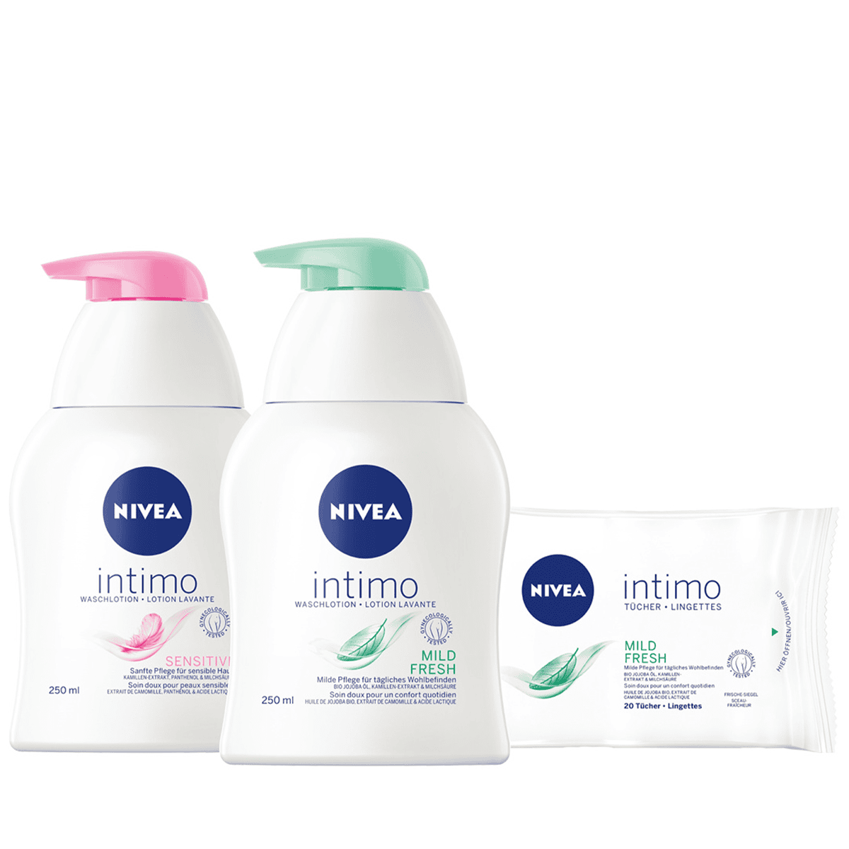 Nivea Intimo Sensitive Wash Lotion haar shop.ch