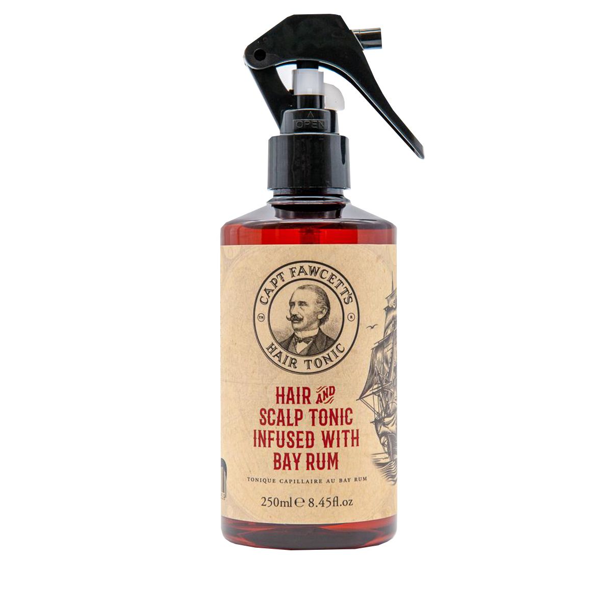 Captain Fawcett • Bay Rum Hair Tonic •