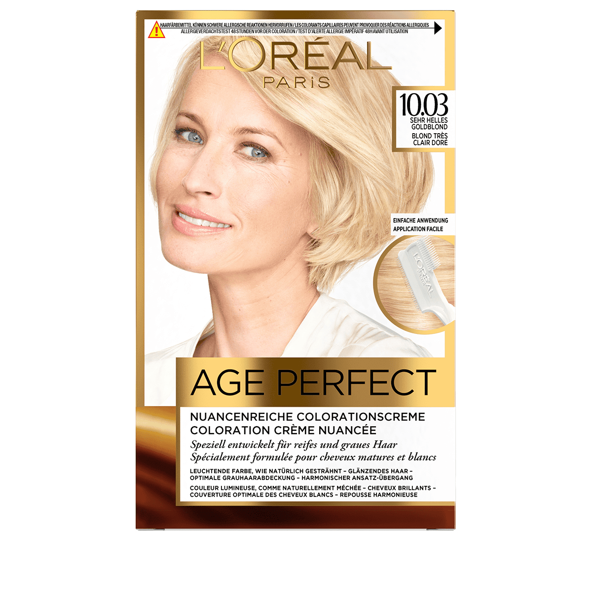 Infrarood Ontwikkelen Scepticisme L'Oréal Paris - Age Perfect Very light gold blonde | haar-shop.ch