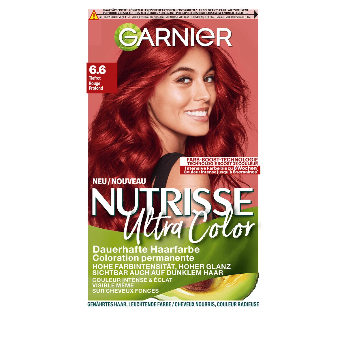 Garnier - Nutrisse 6.60 Deep Red •