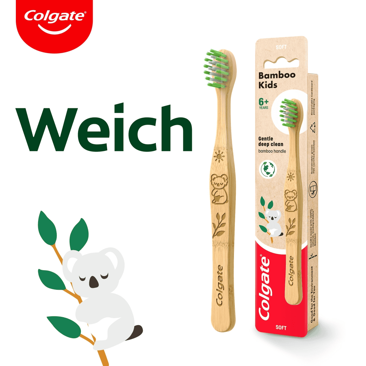 Colgate clearance bamboo toothbrush