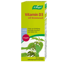 Vitamin D3 mit Brennnessel - 180 Tabletten