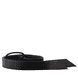 Leather Band Long Black