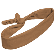Leather Hairband Wire Camel
