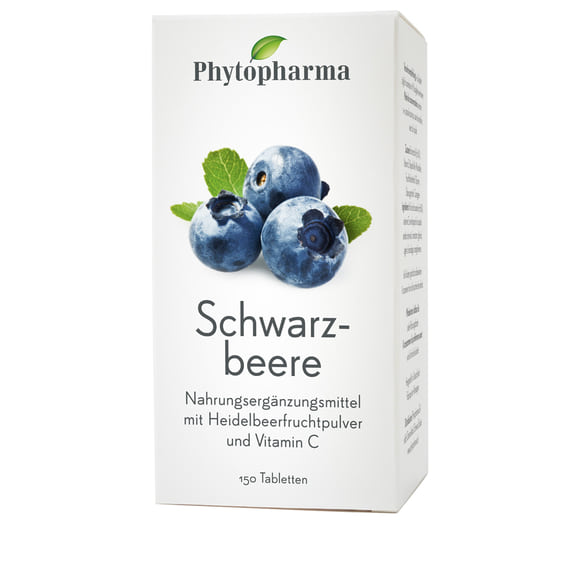 Schwarzbeere Tabletten 150 Stk.