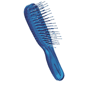 8104 Scalp brush piccolo, blue