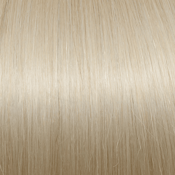 Keratin Hair Extensions 60/65 cm - 1004, ultra light platinum blond