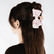 Fermaglio Per Capelli Con Perle E Fermaglio Per Capelli Con Fiocco - rosa