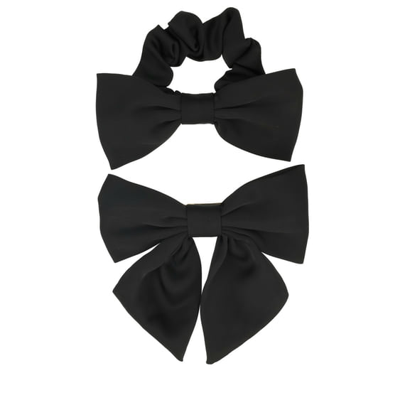 Set De Mailles Scrunchie & Barrette