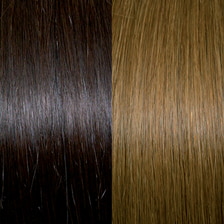 Tape Extensions 50/55 cm - Meches: 4/14, brown/light golden blond copper