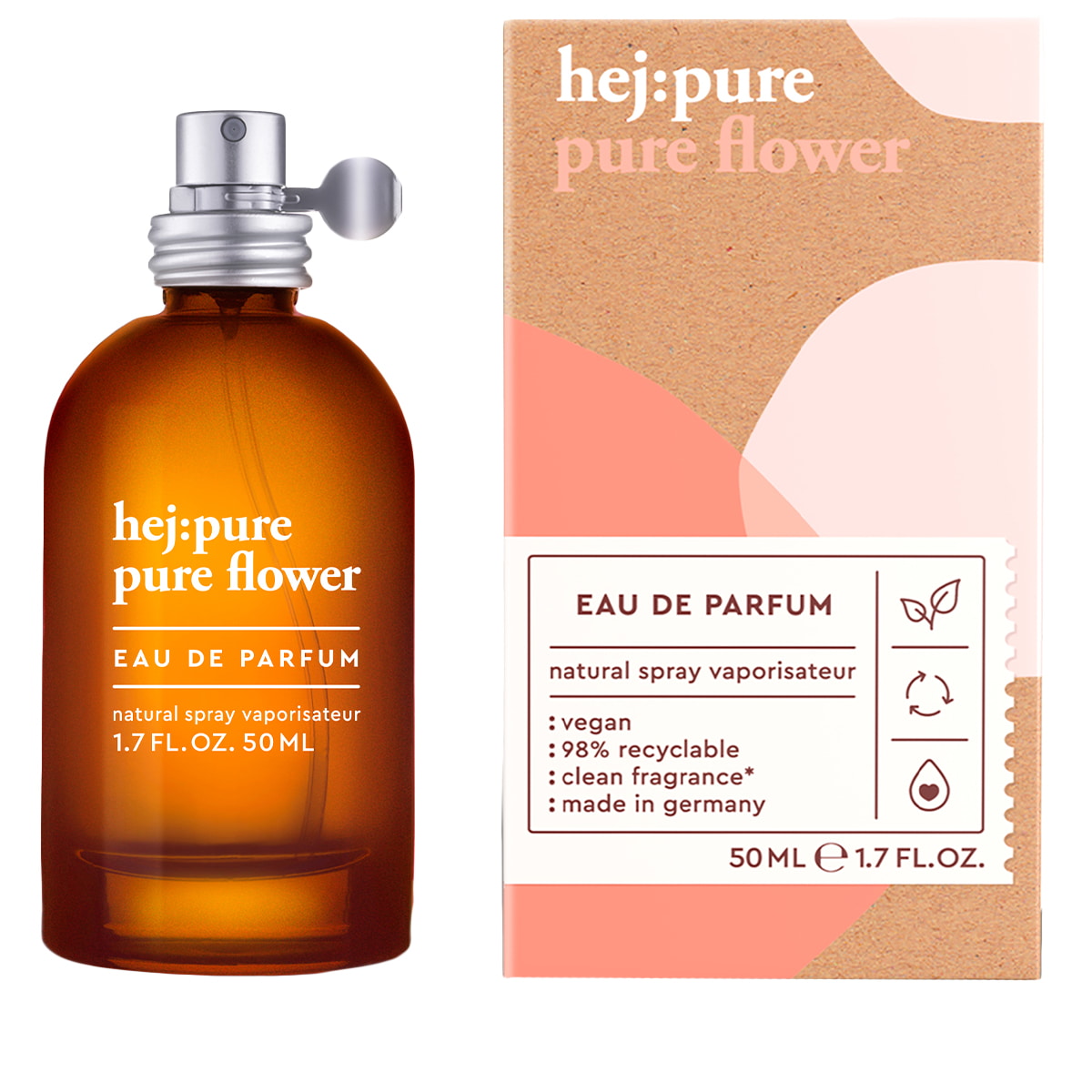 Pure Flower Eau de Parfum Natural Spray 50 ml • haar-shop.ch