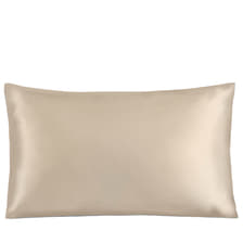 Premium Seidenkissen 65x100 cm - Champagner