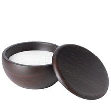 Almond Shaving Soap in Wenge Bowl