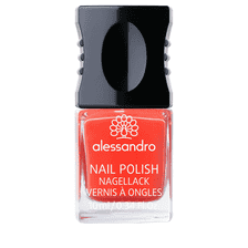 Nail Polish Orange Red