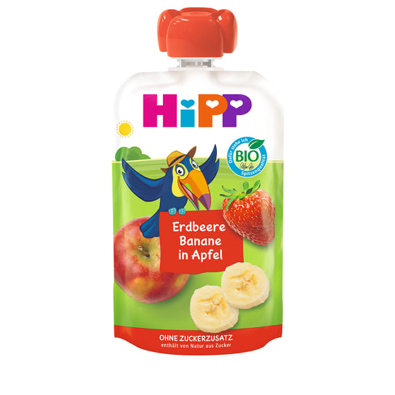 Sacchetto Spremibile Fragola Banana in Mela