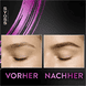 Permanent eyebrow colour