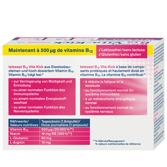 Vitamin B12 Vita-Kick – 7 Trinkampullen