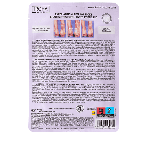 Peeling & Exfoliating Foot Mask - 2 Socks