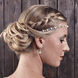 Pretty roll with pearls and strass for the perfect Vintage hairstyle