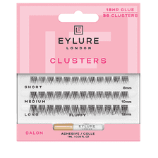 Eyelashes Clusters – Black Fluffy