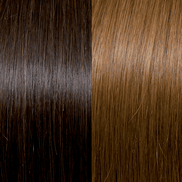 Keratin Hair Extensions 40/45 cm - 6/27, light brown/tobacco blond