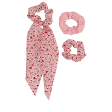 Triopack Scrunchie – Rosa
