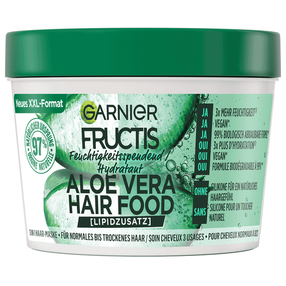 Garnier • Hydrating Aloe Vera Hair Care Routine •