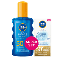 Mixpack Protect & Dry Touch Spray SPF50 & UV Face Daily Fluid