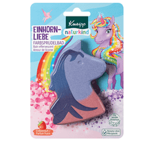 Coloured Fizzy Bath Unicorn Love