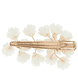 Hair Clip With Small White Flowers