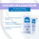 Sofort-Pflegecreme für empfindliche Haut
