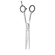 Silver Ice 46 6,5 modelling scissors