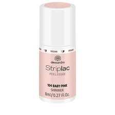 Alessandro - Striplac Peel or Soak - Baby Pink - 8ml