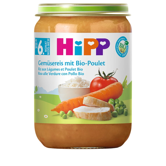 Riso con Verdure e Pollo Bio